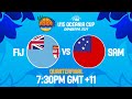 Quarter-Finals | Fiji v Samoa | Full Basketball Game | FIBA U15 Oceania Cup 2024