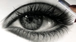 how to draw realistic eyes easy step by step, Artist BR, /easy realistic eyes drawing, pencilart