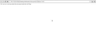 JavaScript 1 _ Output Document Write
