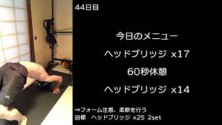 【プリズナートレーニング備忘録44日目】2022/05/24　火曜日：ブリッジ