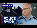 AFP execute raids across the country after busting a major criminal phone network | 9 News Australia