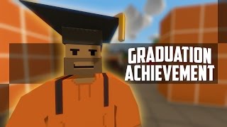 Unturned - HOW TO GET GRADUATION CAP \u0026 ACHIEVEMENT!