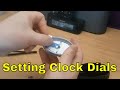 How to set Clock Dials After dismantle ford mondeo mk3