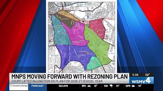 Metro Nashville Public Schools moving forward with rezoning plan for 2026-27 school year after co...
