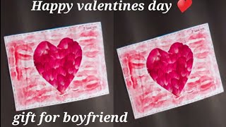 Easy & Beautiful white paper Handmade Happy Valentine's Day Card making 2024|DIY Love Greeting Card