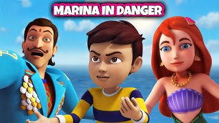 #Rudra Cartoon | Marina in Danger | Kids Only