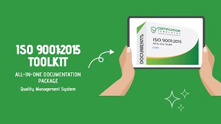 ISO 9001 Toolkit | All-In-One Documentation | QMS Implementation