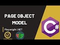 Page Object Model in Playwright C#