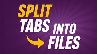 Split Google Sheet Tabs into Separate Files – Instantly!