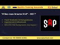 sap sd demo expert training by sql school