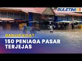 BANJIR KILAT |  Peniaga Pasar Padang Matsirat Terjejas Banjir