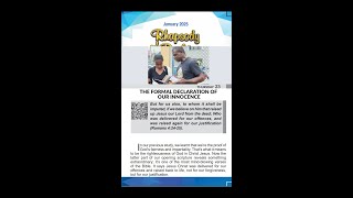 Rhapsody of Realities | Thursday 23rd January 2025. | THE FORMAL DECLARATION OF OUR INNOCENCE