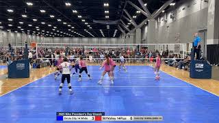 Circle City 14 White vs 501Volley 14 Plus 20250216