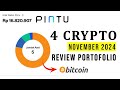 4 Crypto Saya Tahun 2024 | Review Portofolio Aplikasi Pintu