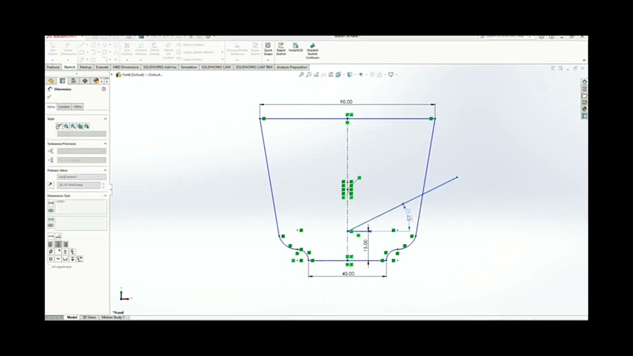 Assigment 2 Computer Aided Design And Drafting/RE104 - YouTube