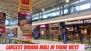 Largest Luxurious Viviana Mall in Thane West Mumbai Maharashtra Asia India विवियाना माल Food Court