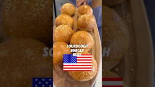 How Ro Make Sourdough Burger Buns🇺🇸?