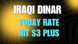 🔥Iraqi Dinar Today Rate 3$ Plus 🔥Iraqi Dinar Latest News Update