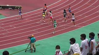 兵庫ユース陸上　男子２年２００M.  決勝