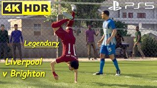 Liverpool v Brighton 3v3, Cape Town, Legendary Difficulty, Volta FC 24 Gameplay PS5 UHD 4K 60FPS HDR