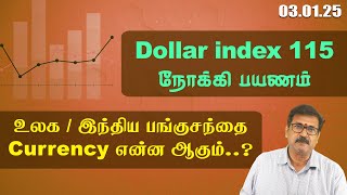 With Dollar Index getting stronger what to expect with Indian stock market : by Uttam Kumar.N