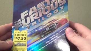The Fast and the Furious Trilogy BD REVIEW