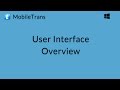 MobileTrans (Windows): User Interface Overview