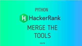 #26 : Merge the Tools | Hackerrank Python Solutions