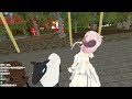 【3d vrデート】はじめてのオンラインイベントへgo🐏❣️後半：綺麗な紅葉寄り道デート🍁【羊娘めめ vtuber】