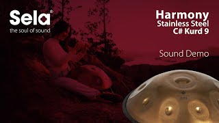 Sela SE 207 Harmony Handpan C# Kurd Stainless Steel