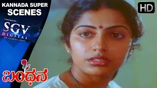 Bandhana Kannada Movie | Last Super Climax scene | Kannada Scenes | Dr.Vishnuvardhan, Suhasini