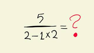 This Math Problem Confuses Everyone!