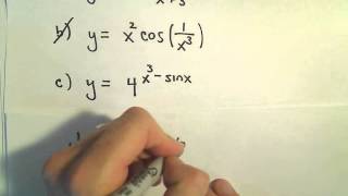 More Complicated Derivative Problems - Ex 3