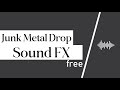 Junk Metal Drop Sound Effect - Free