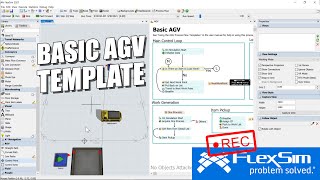 Using the Basic AGV Template