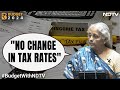 Budget 2024 Income Tax Slab | No Change In Taxes, Says Nirmala Sitharaman In Interim Budget Speech