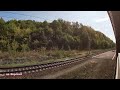 travel by russian train via ufa. sportivnaya ufa chishmy section of kuybyshev railroad