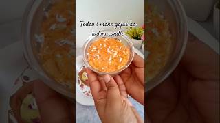 Halwa candle #trending #trendingshorts #candle #diy #shorts #shortvideo