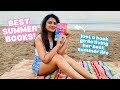 Best BOOKS that are PERFECT for summer vacations ☀️ [a book girlie's summer vlog]