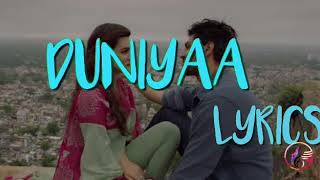 Luka Chuppi: Duniyaa Full lyrics Song ||Akhil || Romantic song 2019|| full lyrics||