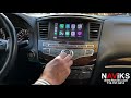 2014 - 2016 Infiniti QX60 Apple CarPlay +Android  Auto (Wired & Wireless) + USB Media