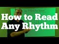 HOW TO READ ANY RHYTHM