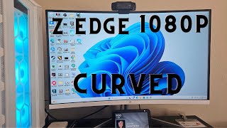 Z-EDGE 27 Curved Monitor Great For Gamers On A Budget