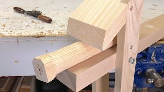 Woodworking Benchtop Shave Horse - How to Build a Shavehorse for Hand Tools