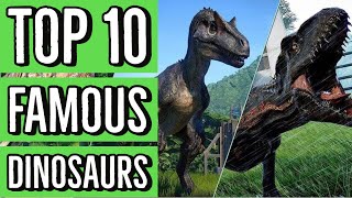 Top 10 Dinosaurs That Roamed the Earth !