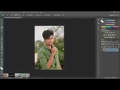 How To Change Profile Photo Background And Effect Photo - YouTube