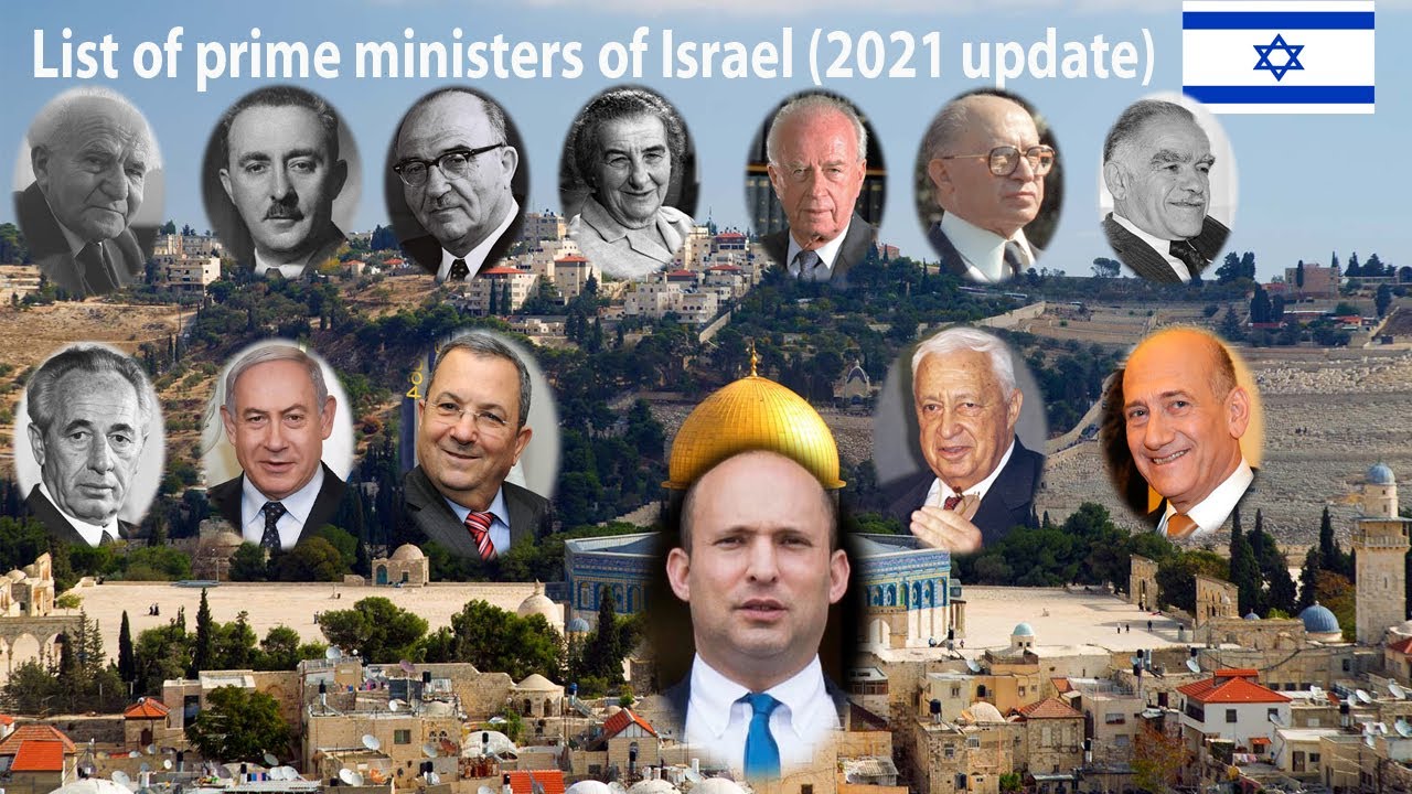 List Of Prime Ministers Of Israel (2021 Update) - YouTube