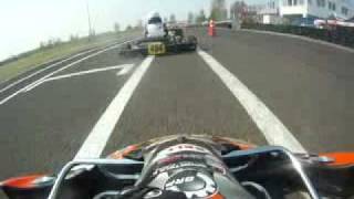 Kovács Zsombor Gokart Rotax Mini Max Kecskemét Onboard Cam Overtaking (Belső Kamerás Előzés)