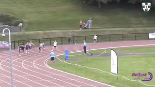 Scotland Men dominate the 4x100m at the 2019 Belfast International, setting a meet record