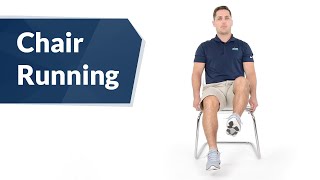 Cardio Chair Running Exercise